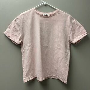 Zara Women’s Light‎ Pink T-Shirt